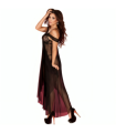 CHILIROSE - CR 3716 BABYDOLL LARGO NEGRO L/XL