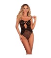 LIVCO CORSETTI FASHION - FINASAN LC 90632 BODY NEGRO S/M