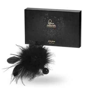 BIJOUX - POM POM PLUMERO DE PLUMAS