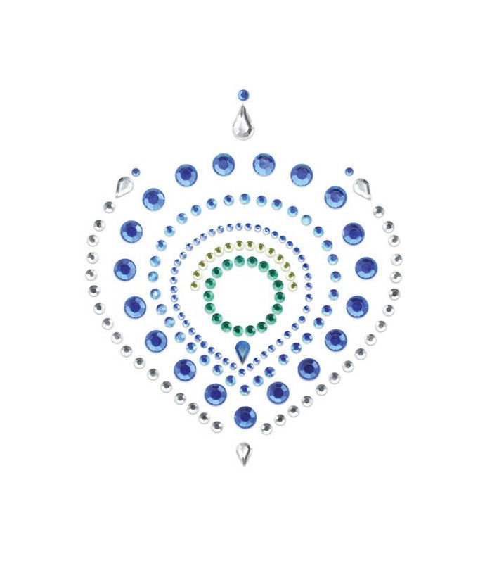 BIJOUX - INDISCRETS FLAMBOYANT AZUL & VERDE