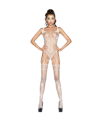 PASSION - WOMAN BS034 BODYSTOCKING BLANCO TALLA UNICA