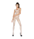 PASSION - WOMAN BS045 BODYSTOCKING BLANCO TALLA UNICA