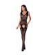 PASSION - WOMAN BS062 BODYSTOCKING NEGRO TALLA UNICA