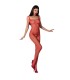 PASSION - WOMAN BS071 BODYSTOCKING ROJO TALLA UNICA