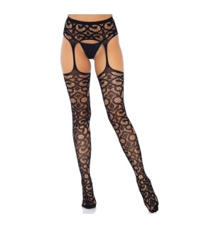 LEG AVENUE - MEDIAS CON LIGUERO TALLA UNICA