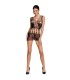 PASSION - WOMAN BS090 BODYSTOCKING NEGRO TALLA UNICA