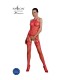 PASSION - ECO COLLECTION BODYSTOCKING ECO BS006 ROJO