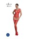 PASSION - ECO COLLECTION BODYSTOCKING ECO BS007 ROJO