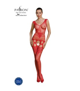 PASSION - ECO COLLECTION BODYSTOCKING ECO BS014 ROJO