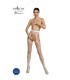 PASSION - ECO COLLECTION BODYSTOCKING ECO S008 BLANCO