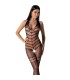 PASSION - BS100 BODYSTOCKING NEGRO TALLA UNICA