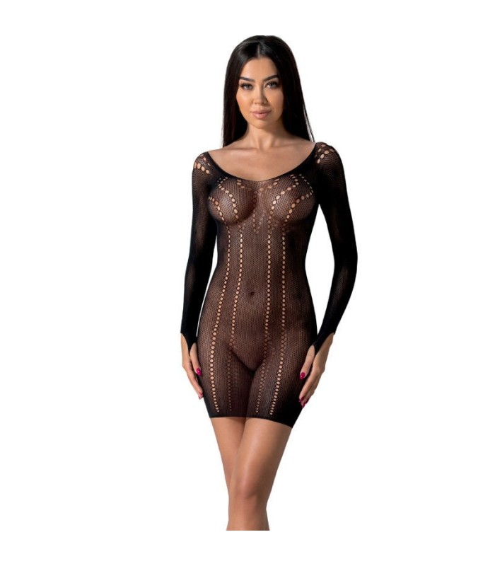 PASSION - BS101 BODYSTOCKING NEGRO TALLA UNICA