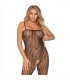 LEG AVENUE - BODYSTOCKING CROCHET NEGRO