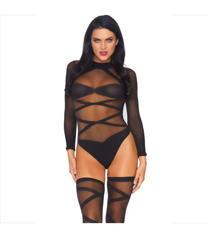 LEG AVENUE - SET 2 PIEZAS BODY + MEDIAS