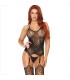 LEG AVENUE - BODYSTOCKING ENCAJE