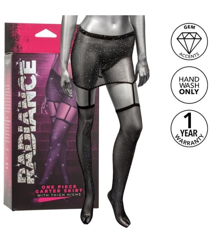 CALEXOTICS - RADIANCE FALDA DE LIGA HASTA EL MUSLO