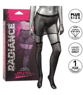 CALEXOTICS - RADIANCE FALDA DE LIGA HASTA EL MUSLO TALLA GRANDE