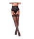 LIVCO CORSETTI FASHION - JELLY LC 90673 LIGUERO + MEDIAS NEGRO S/M