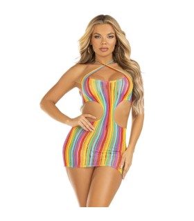 LEG AVENUE - VESTIDO MULTICOLOR