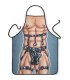 DIABLO PICANTE - DELANTAL SADO MASCULINO