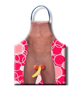 DIABLO PICANTE - DELANTAL FRUTAL HOMBRE