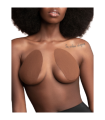 BYE-BRA - REALZADOR PECHOS + 3 PARES DE SATEN MARRON COPA D/F