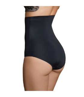 BYE-BRA - FAJA SIN COSTURAS ESTILO PANTIES NEGRO TALLA L