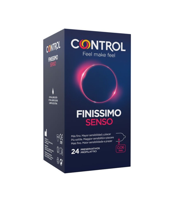CONTROL - SENSO PRESERVATIVOS 24 UNIDADES