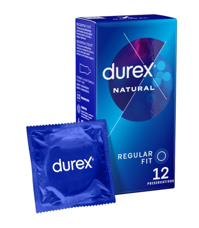 DUREX - NATURAL PLUS 12 UNIDADES