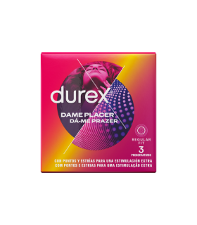 DUREX - DAME PLACER 3 UNIDADES