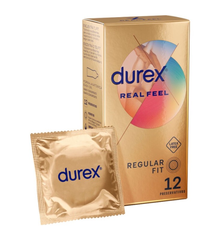 DUREX - REAL FEEL 12 UNIDADES