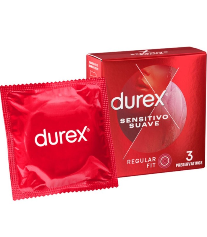 DUREX - SENSITIVO SUAVE 3 UNIDADES
