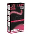 UNIQ -  LADY CONDOM PRESERVATIVOS FEMENINOS CON LIGUERO SIN LATEX 3 UNIDADES