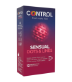 CONTROL - SENSUAL DOTS & LINES PUNTOS Y ESTRIAS 12 UDS