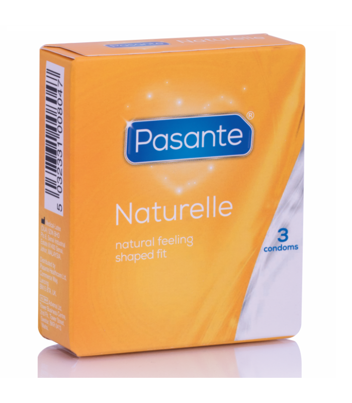 PASANTE - CONDOM GAMA NATURELLE 3 UNIDADES