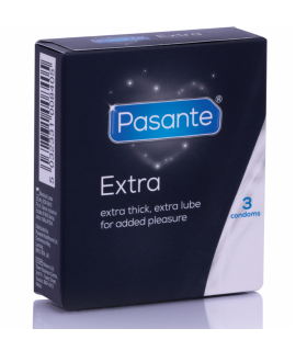 PASANTE - EXTRA PRESERVATIVO EXTRA GRUESOS 3 UNIDADES