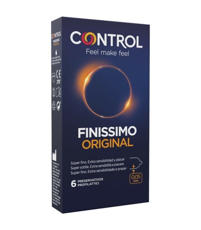CONTROL - FINISSIMO ORIGINAL 6 UNIDADES