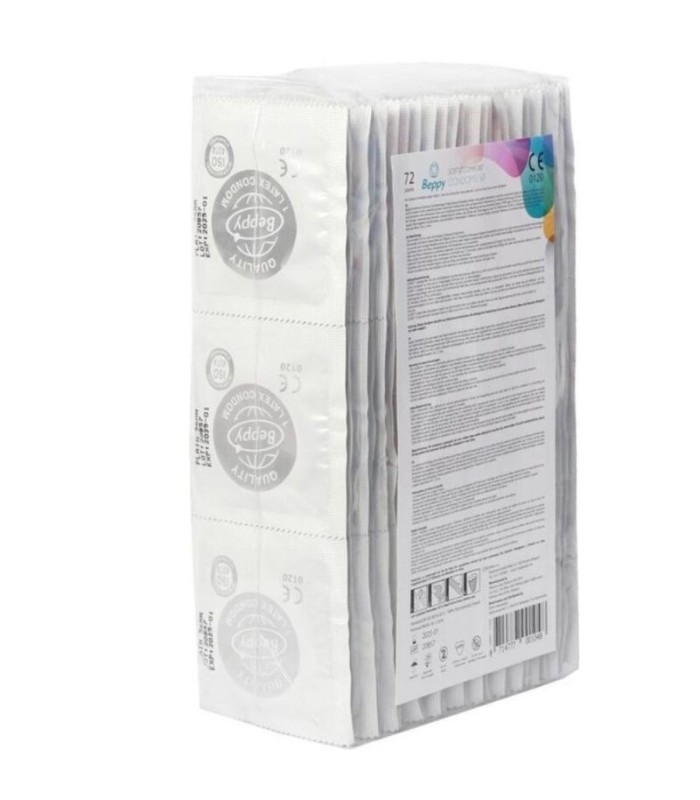 BEPPY - PRESERVATIVOS NATURALES 72 UNITS