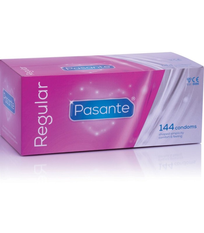 PASANTE - CONDOM GAMA REGULAR 144 UNIDADES