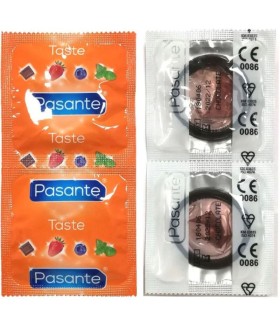 PASANTE - PRESERVATIVO SABOR CHOCOLATE BOLSA 144 UNIDADES