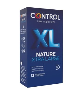 CONTROL - ADAPTA NATURE XL PRESERVATIVOS 12 UNIDADES