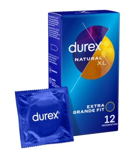DUREX - NATURAL XL 12 UNIDADES