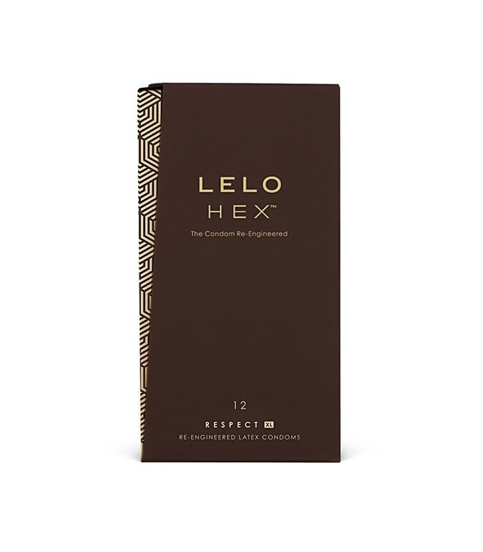 LELO - HEX PRESERVATIVO RESPECT XL 12 PACK