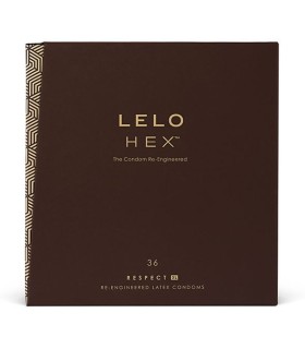 LELO - HEX PRESERVATIVO RESPECT XL 36 PACK