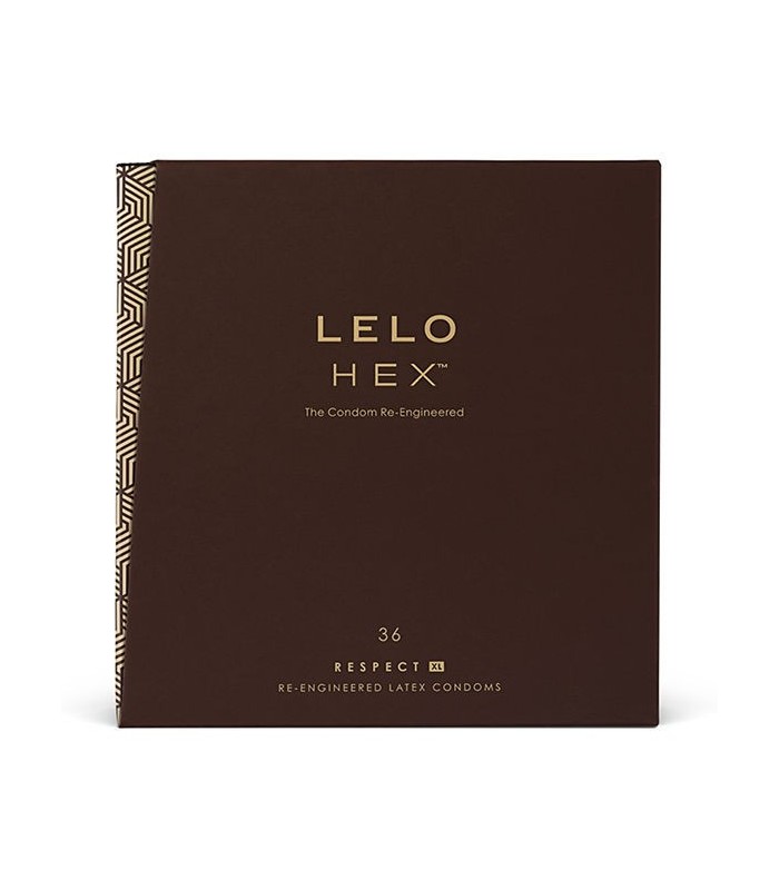 LELO - HEX PRESERVATIVO RESPECT XL 36 PACK