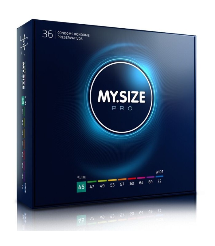 MY SIZE - PRO PRESERVATIVOS 45 MM 36 UNIDADES