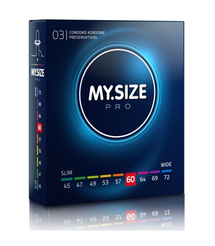 MY SIZE - PRO PRESERVATIVOS 60 MM 3 UNIDADES
