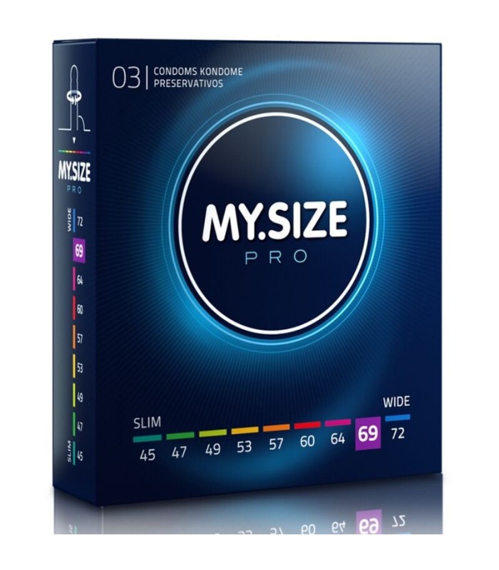 MY SIZE - PRO PRESERVATIVOS 69 MM 3 UNIDADES