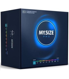 MY SIZE - PRO PRESERVATIVOS 45 MM 80 UNIDADES
