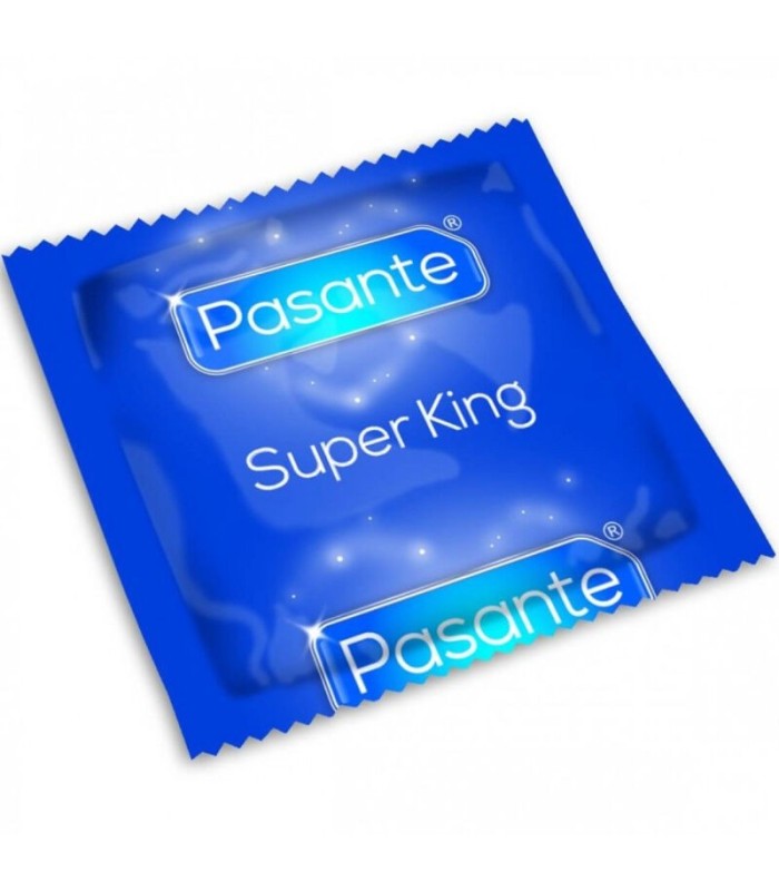 PASANTE - PRESERVATIVO TAMAÑO SUPER KING BOLSA 144 UNIDADES